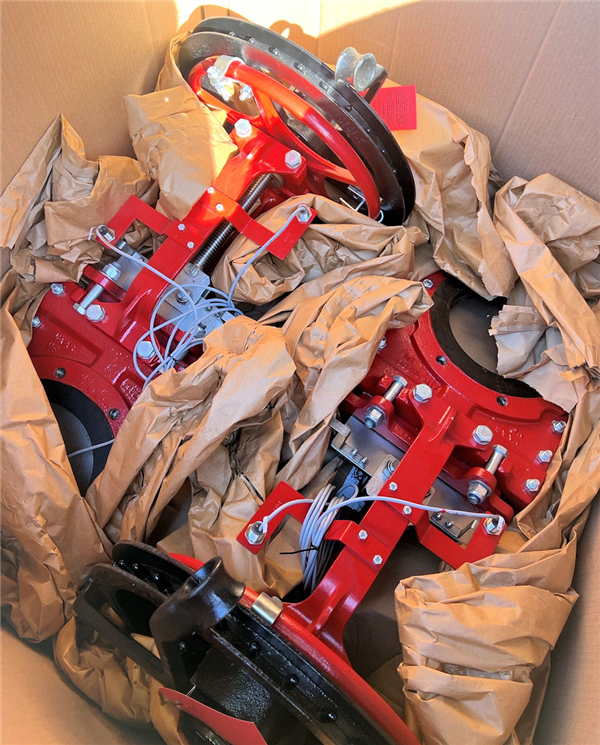 8 Units - Unused Bray Series 752, 8" Bidirectional Perimeter Seat Knife Gate Valve)